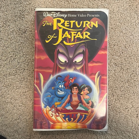 Disney Other - Walt Disney The Return of Jafar VHS Tape